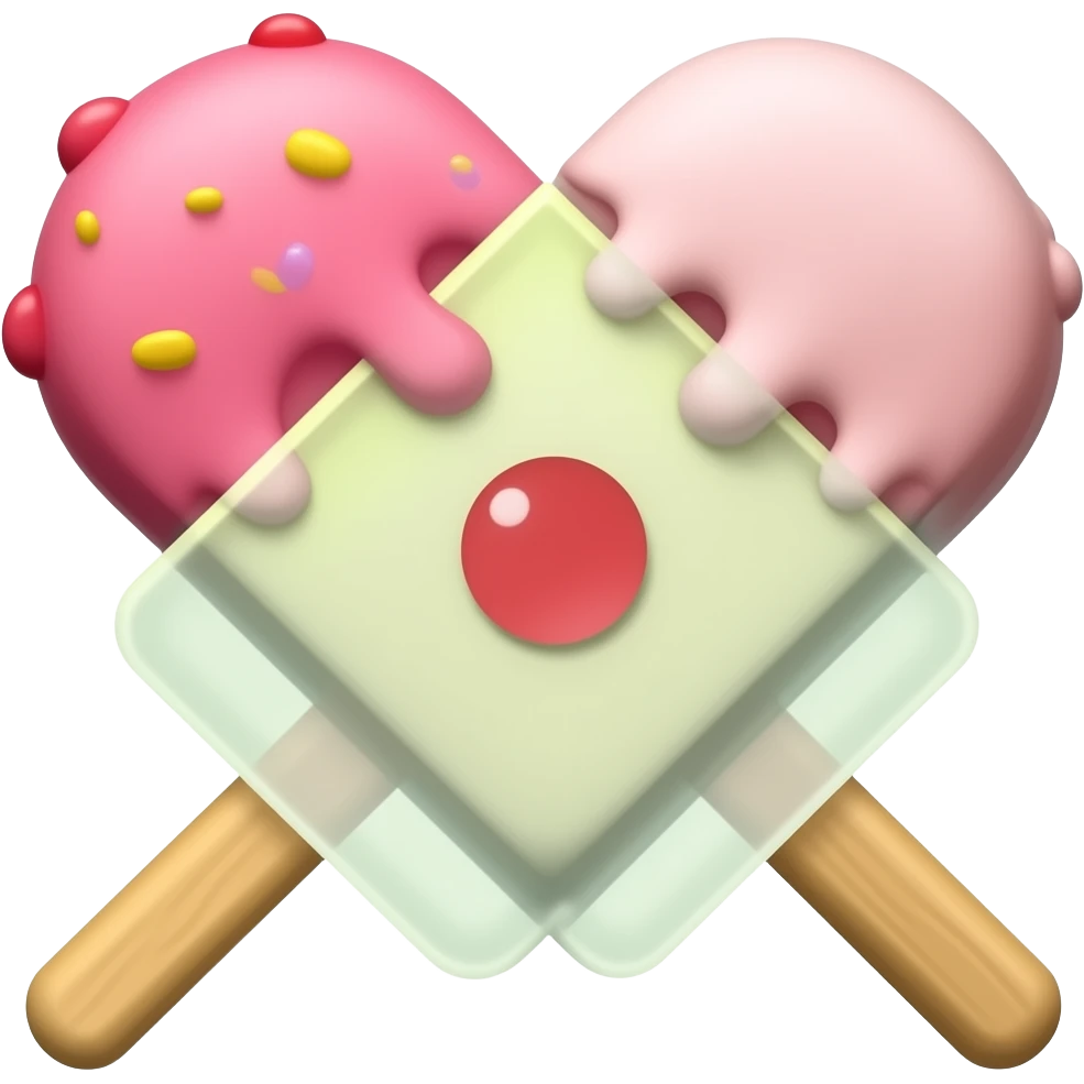 Ice cream stick emoji
