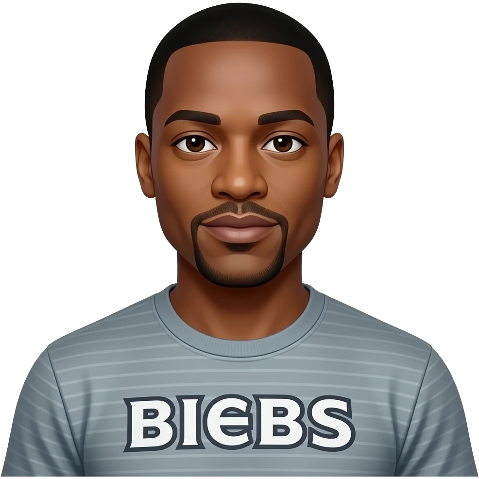 Sean Combs with Biebs shirt emoji