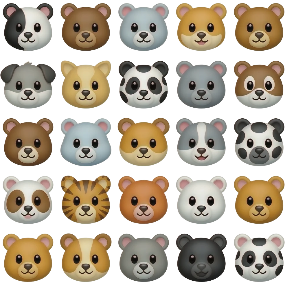 50 happy aenimal face aap transparent background png ma big size emoji