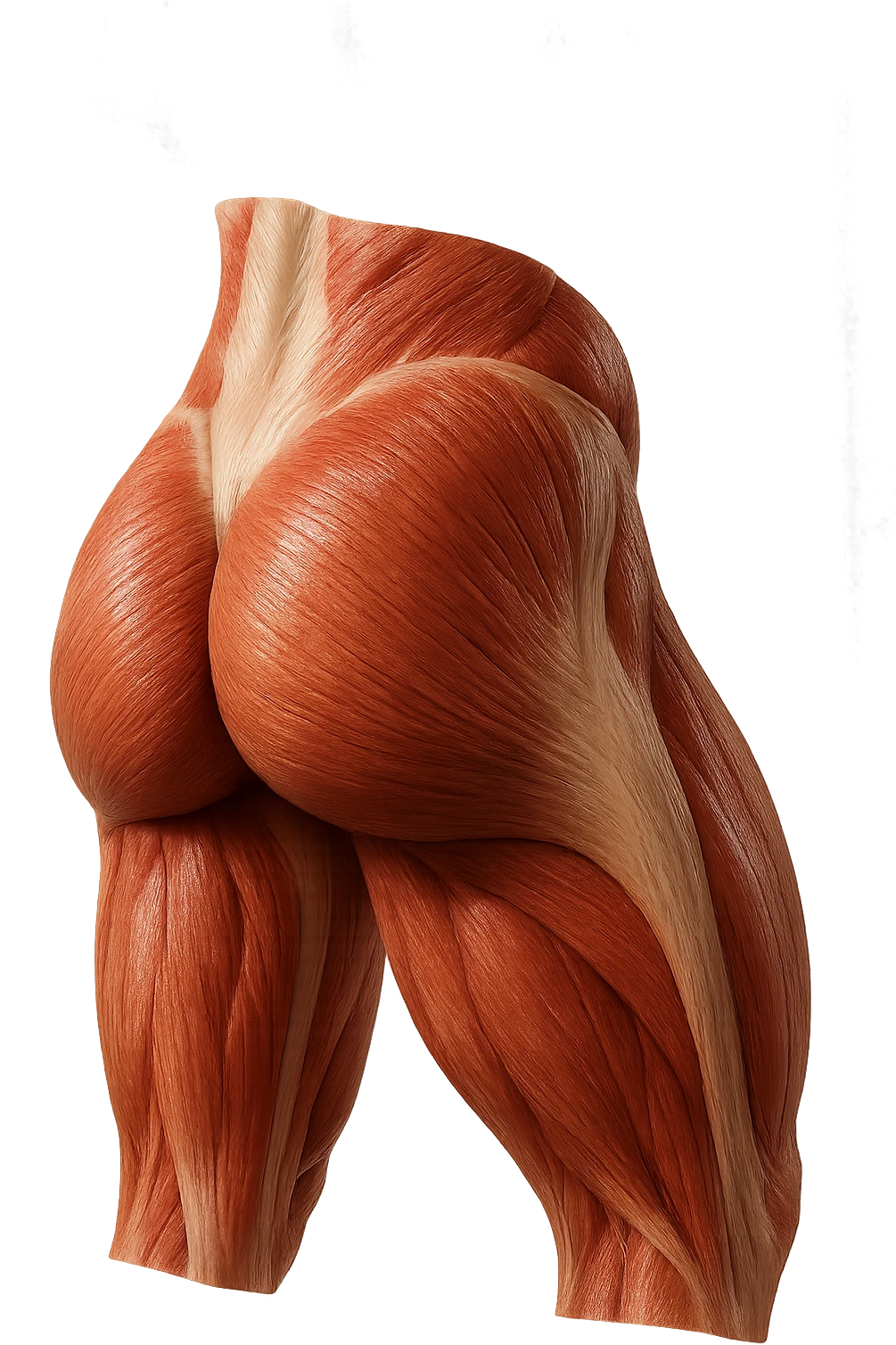 glutei gruppo muscolare iperrealistico 4k emoji