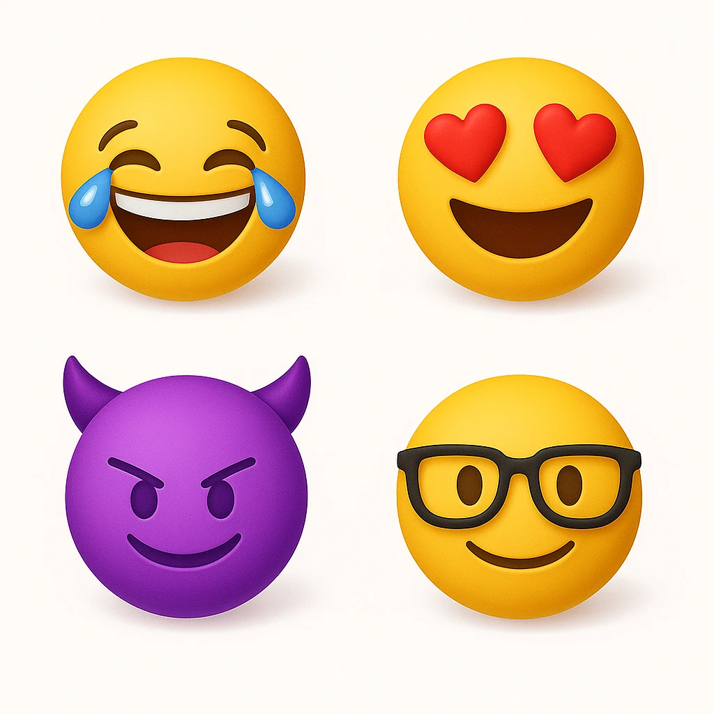 change glasses from transparent to black  emoji
