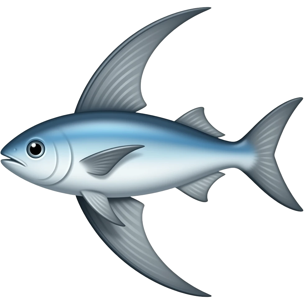 flying fish emoji emoji