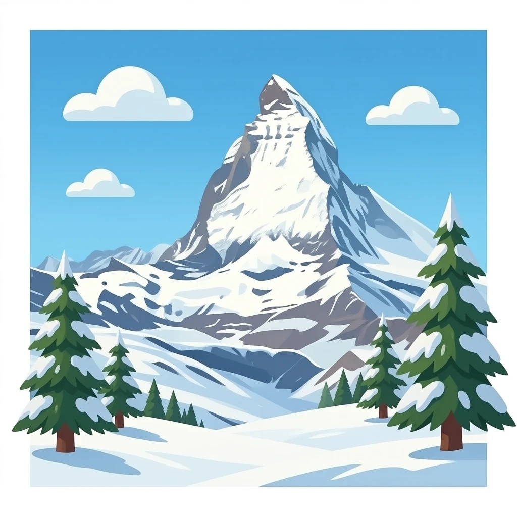 Switzerland mount emoji
