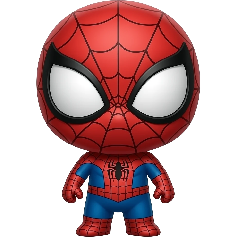 share this spiderman chibi emoji