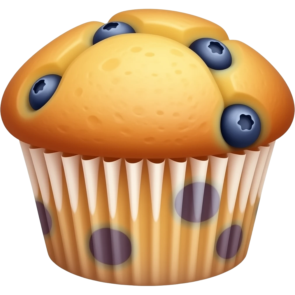 mango Tajin spice blueberry muffin emoji