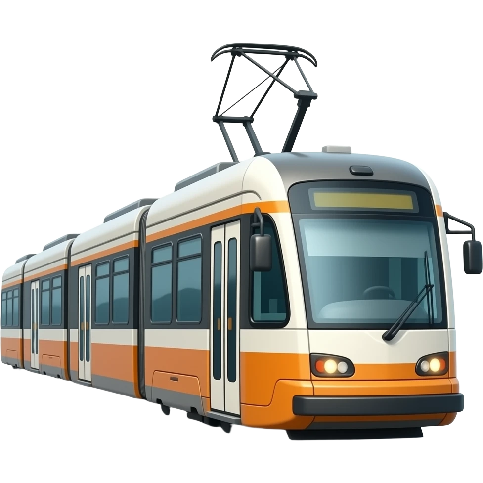 Trolley Tram emoji
