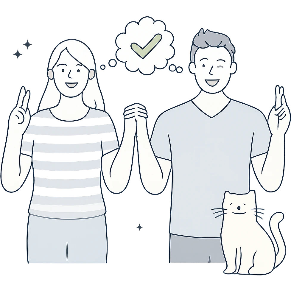 cute cat sitting, minimalistic pastel illustration with clean lines, avoiding warm colors emoji