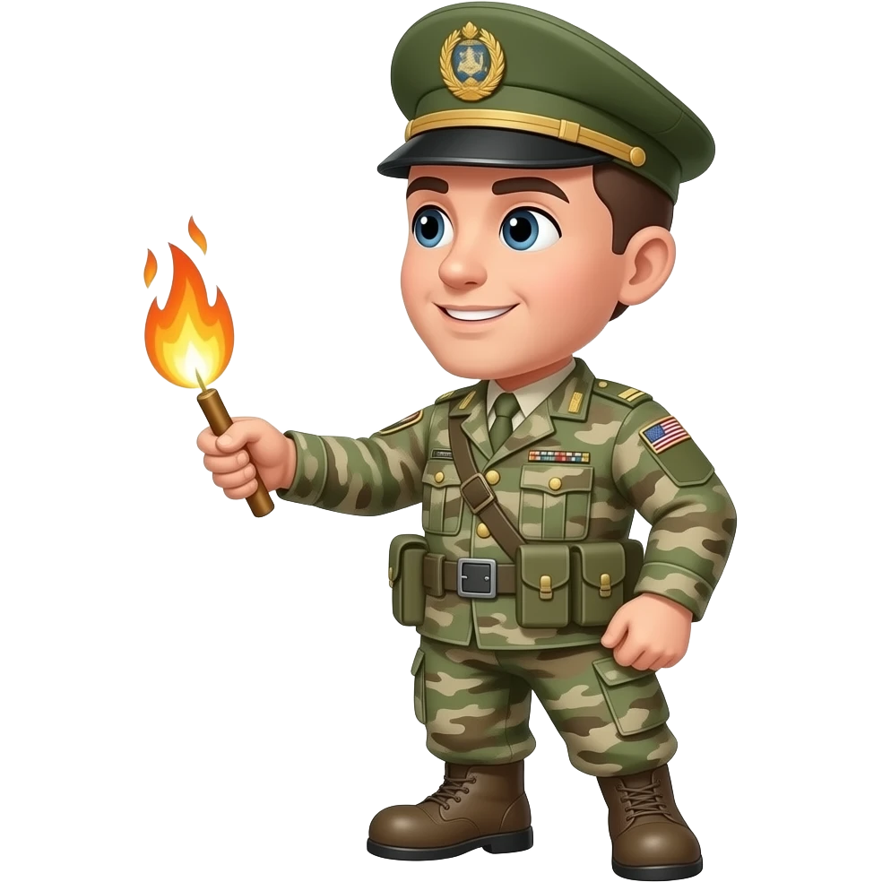 ACENDER MILITAR emoji