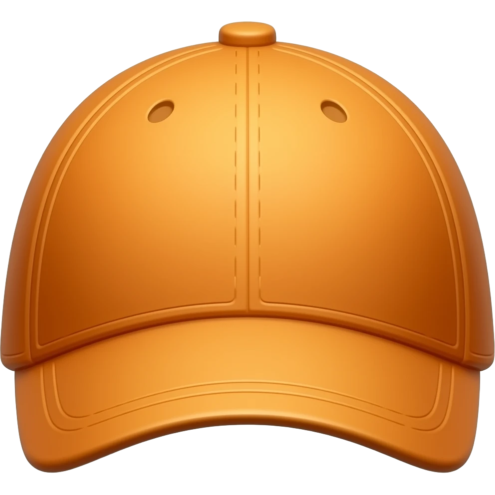 Orange cap emoji