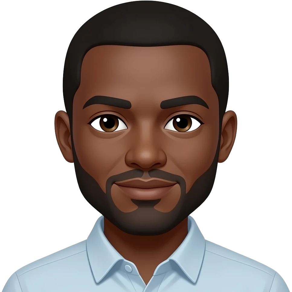 blackest person in the world emoji