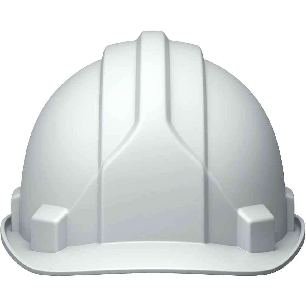 white hard hat emoji