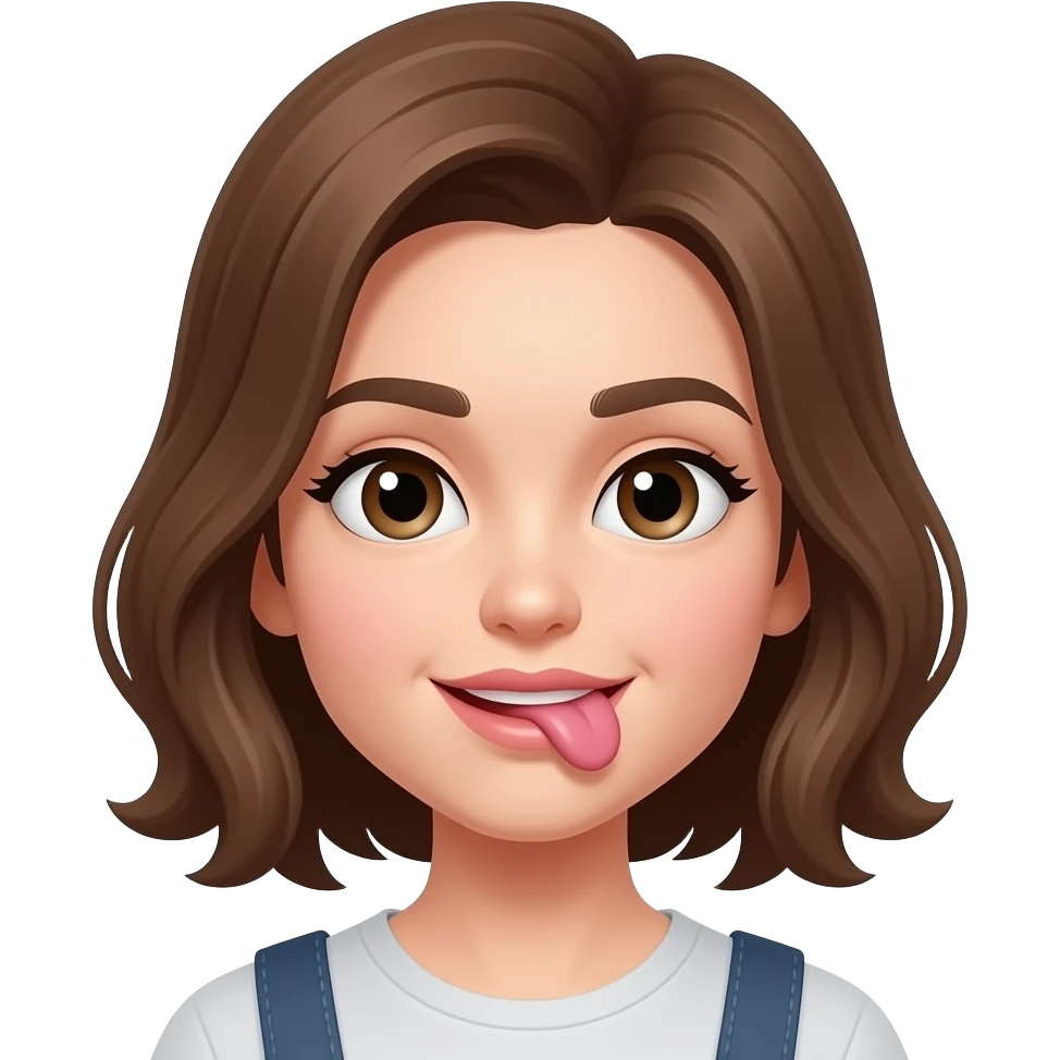 biting bottom lip rizz emoji