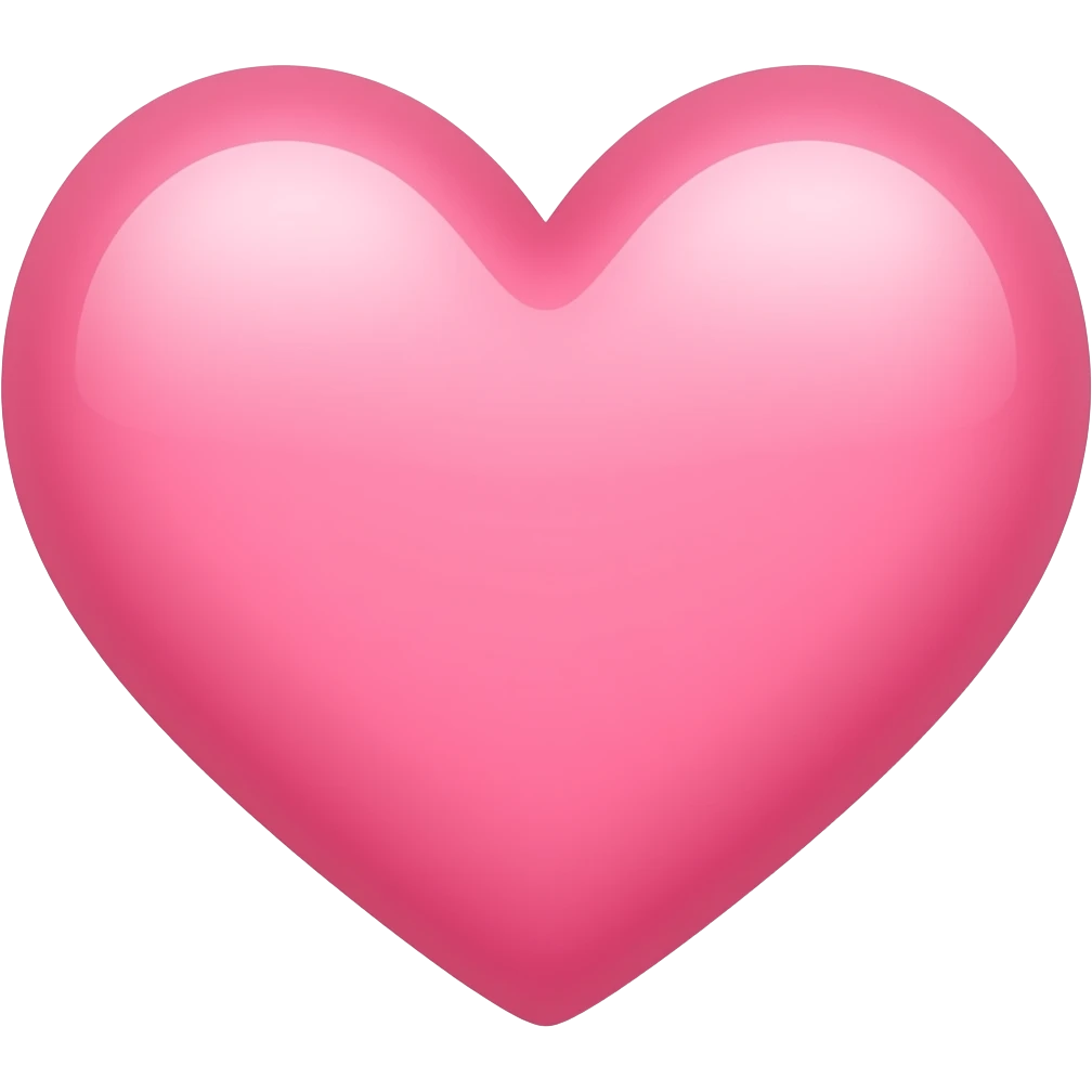 pink heart emoji