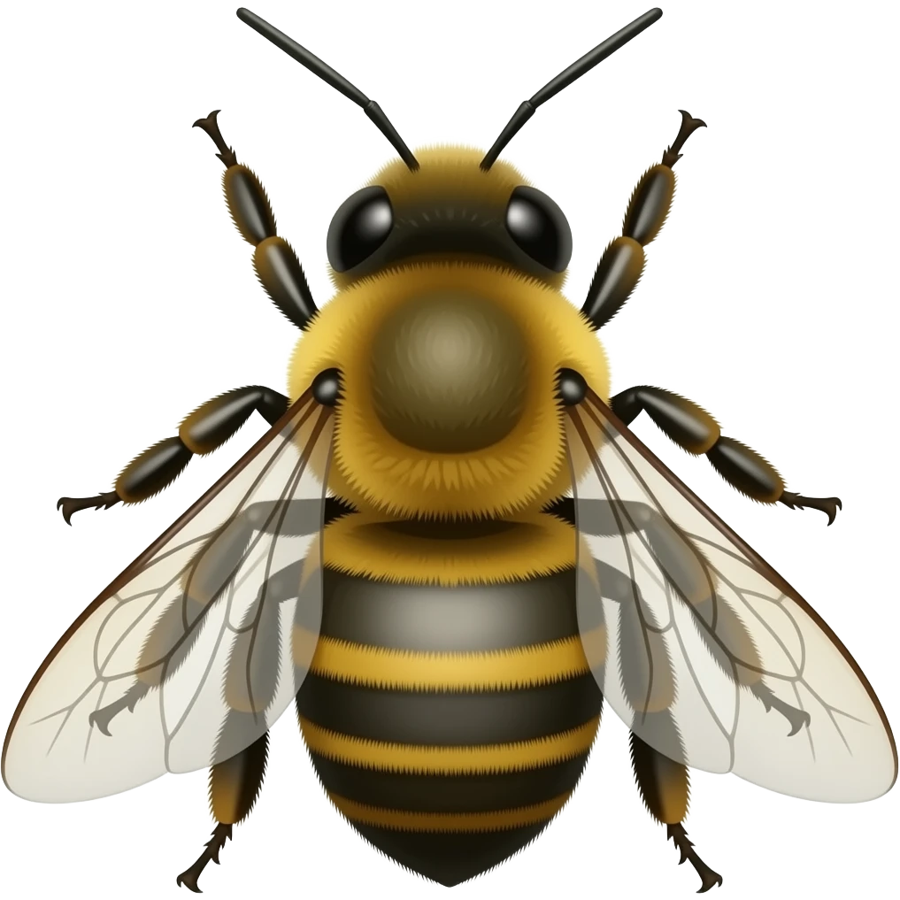 Teal Queen bee emoji