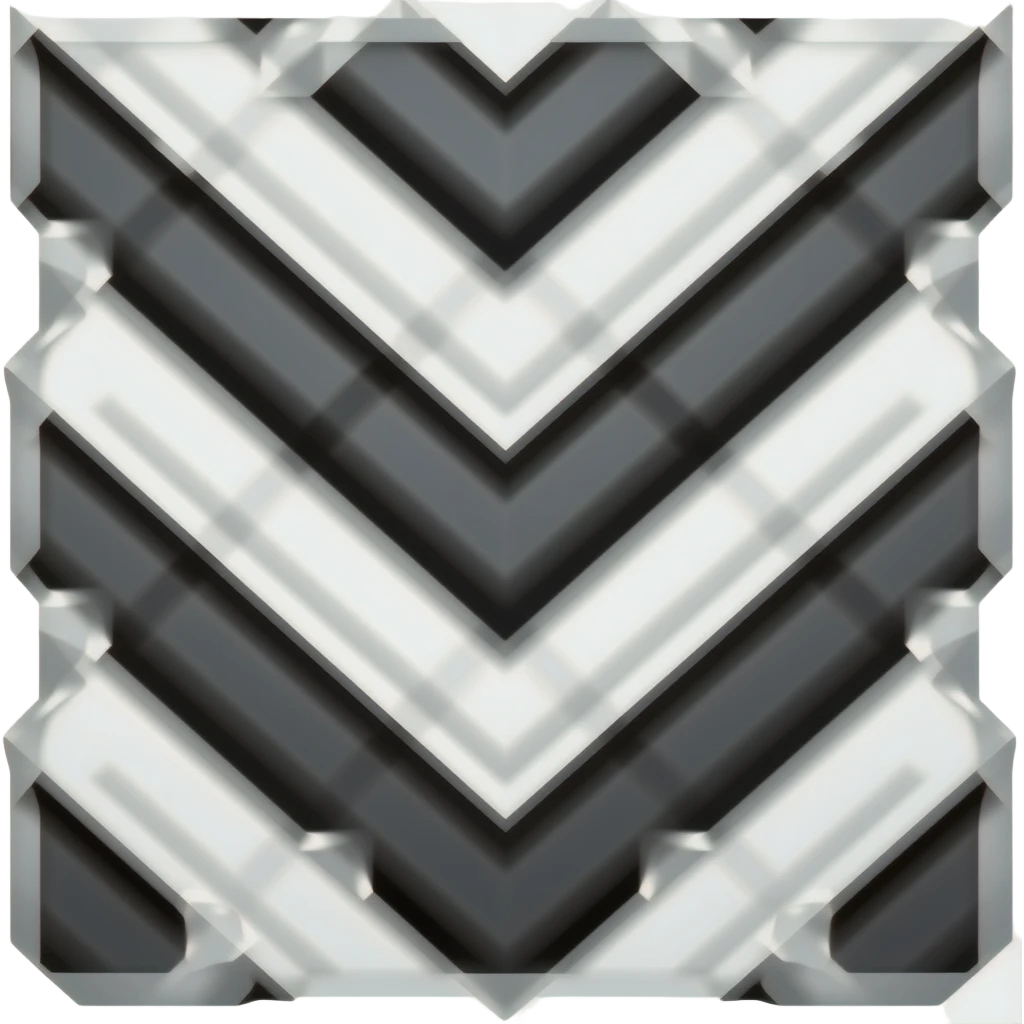 Black full chevron emoji