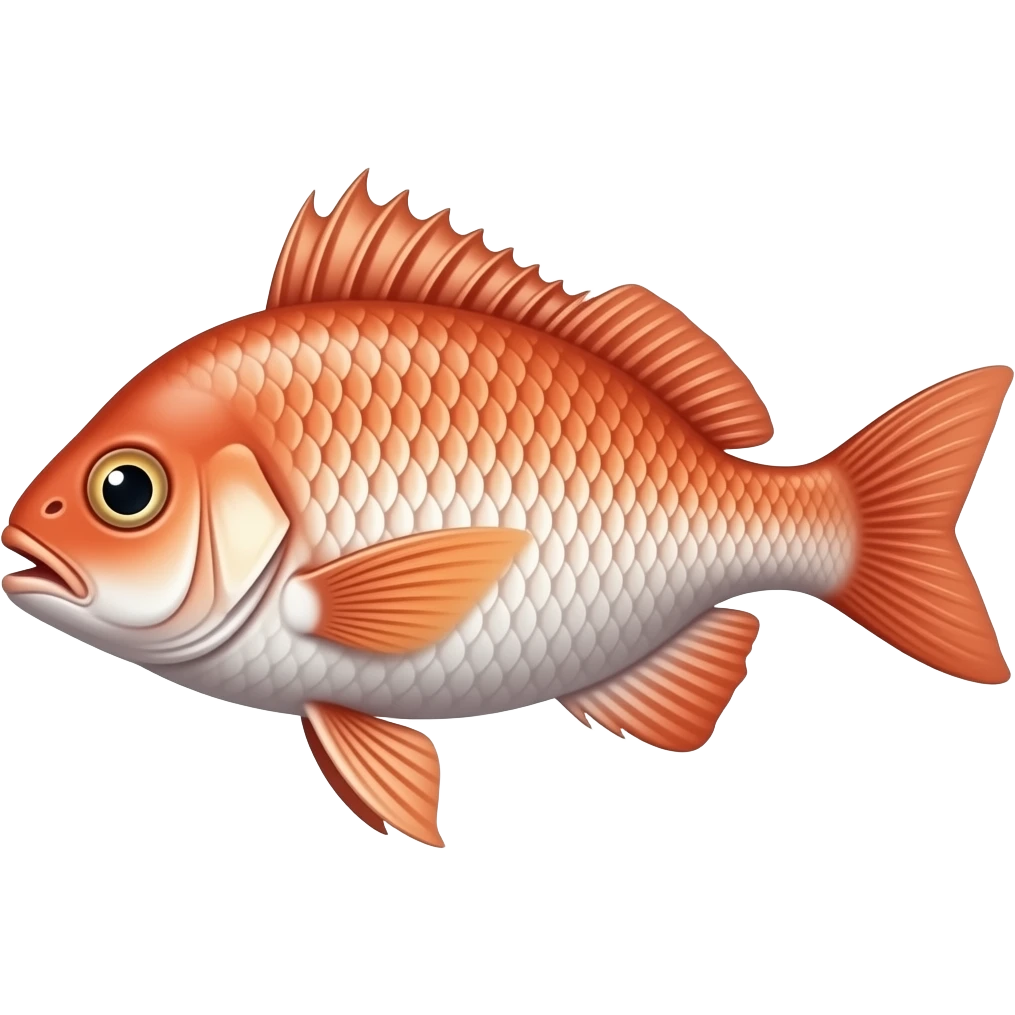 This fish is a salmon, known for its ability to migrate from the ocean (saltwater) to rivers (freshwater) for reproduction. emoji