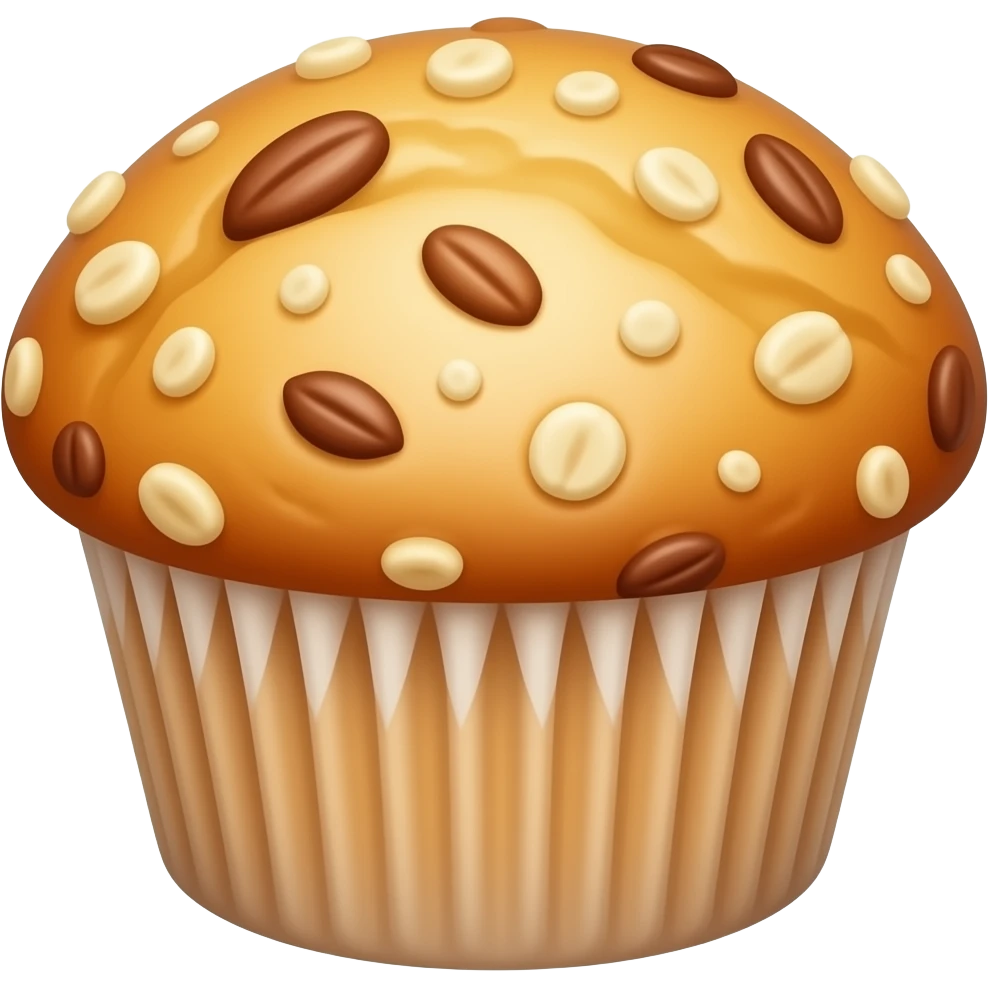 Banana nut muffins emoji