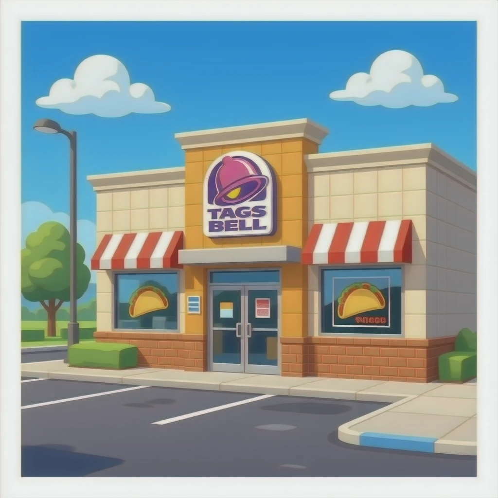 Taco bells shop emoji