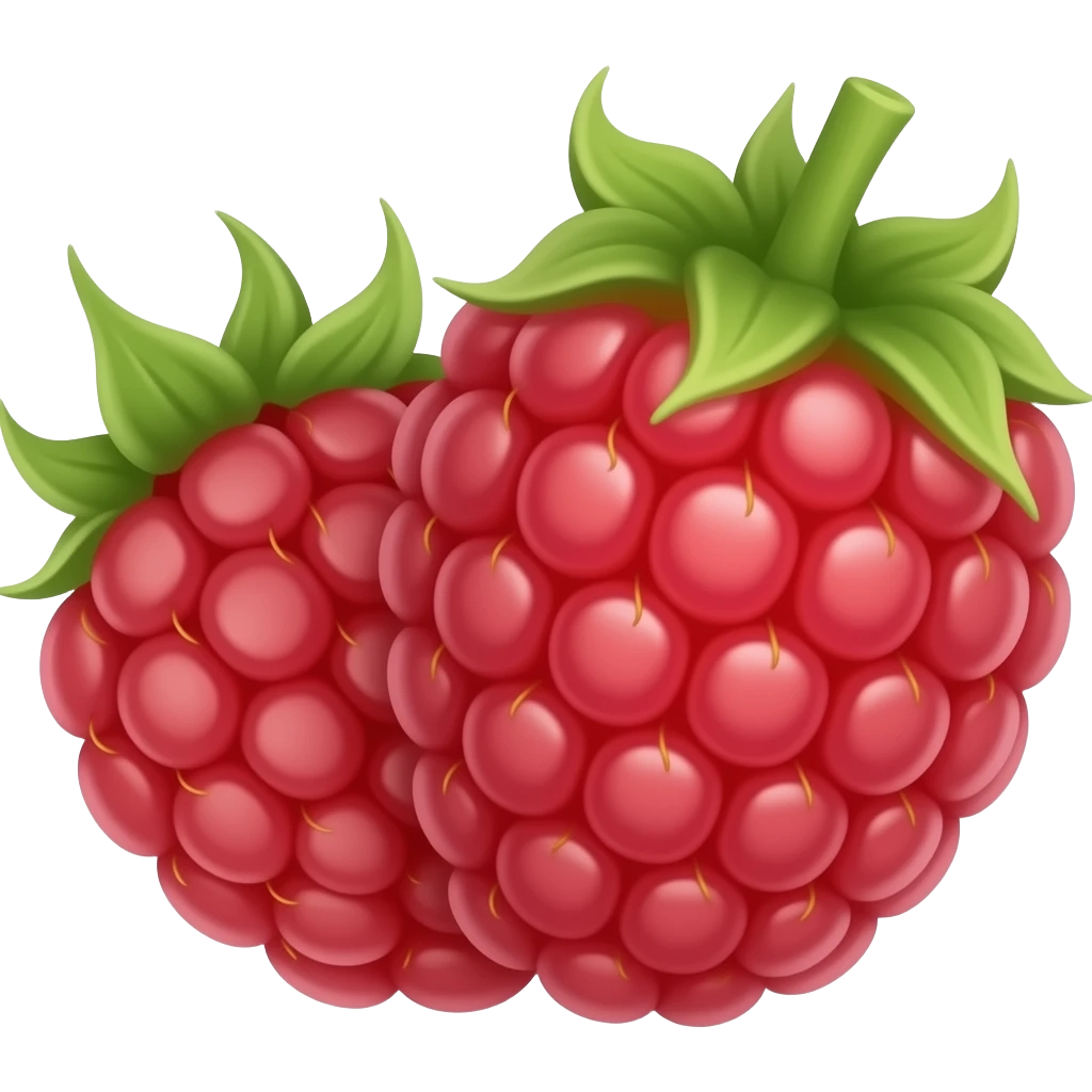 Two Raspberries emoji