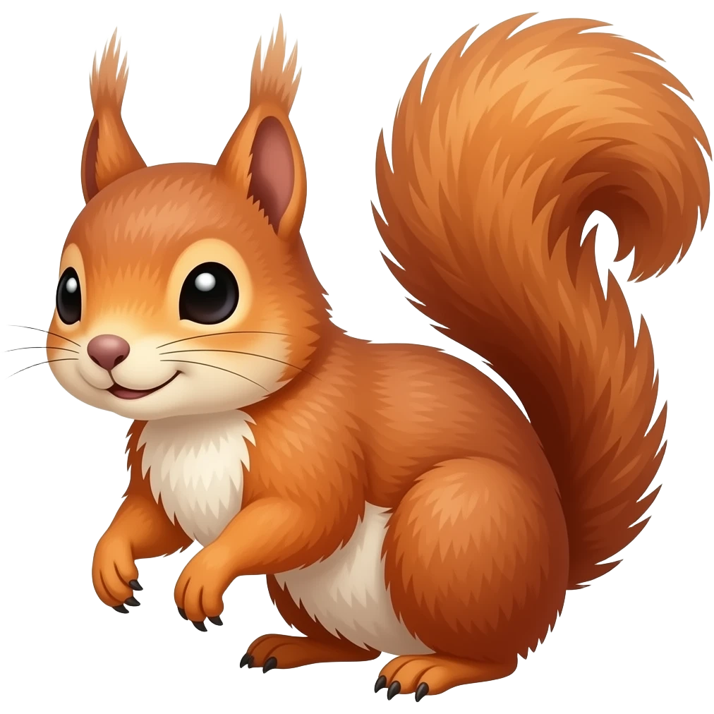 Flying squirrel emoji