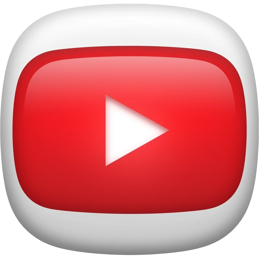 Creame un emoji con el logo de youtube emoji
