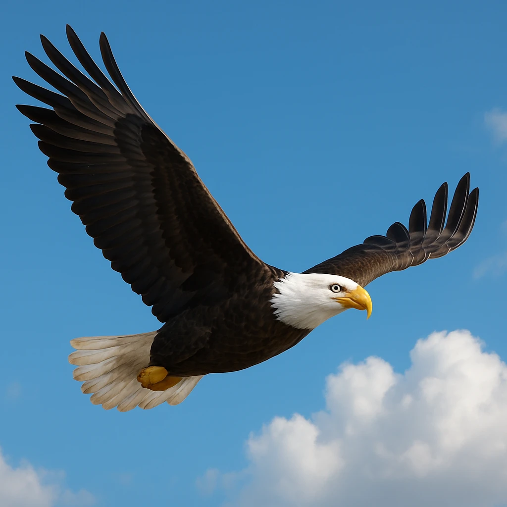 Bald eagle emoji