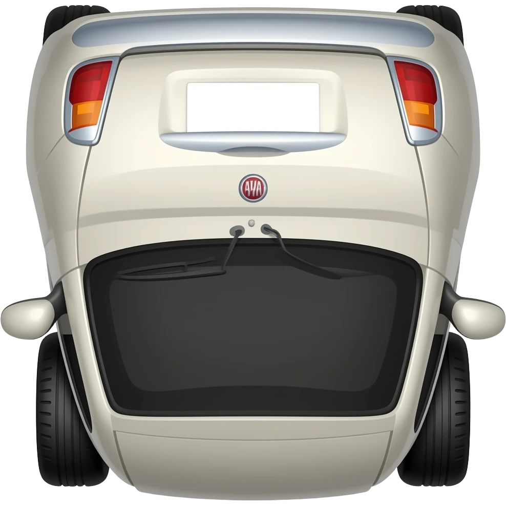 Fiat 500 Upside Down emoji