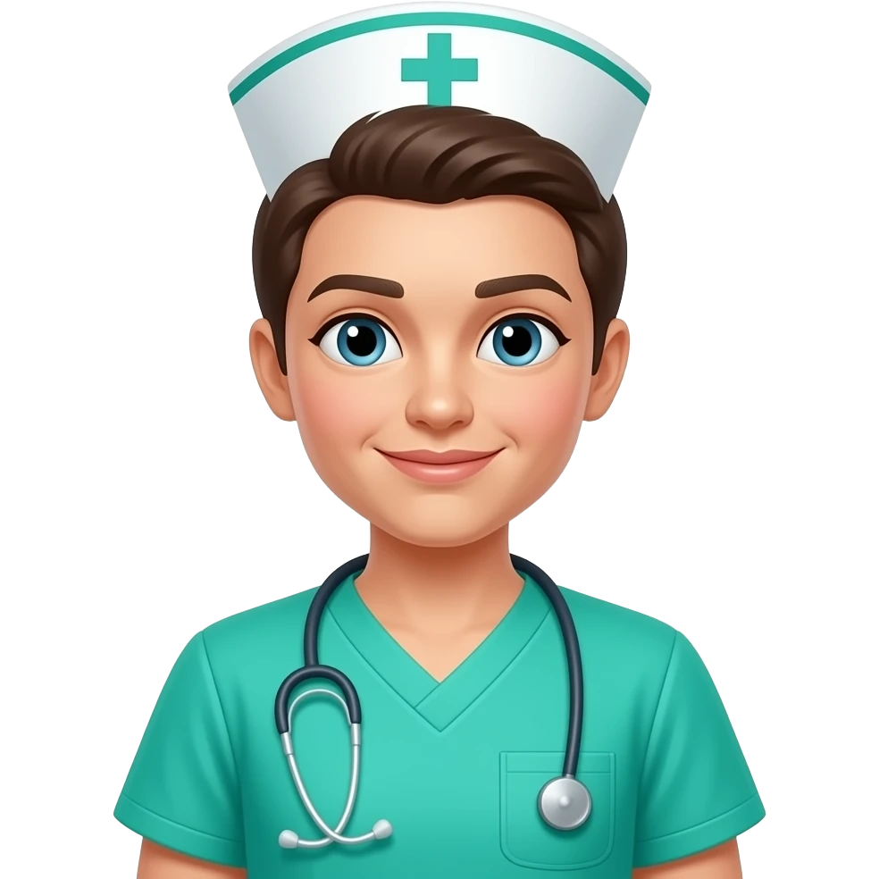mint nurse emoji