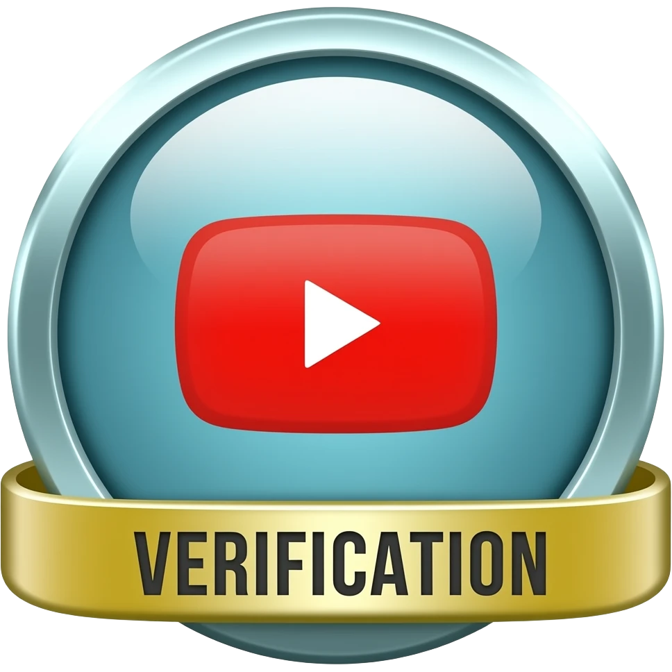 A YouTube verify  logo emoji