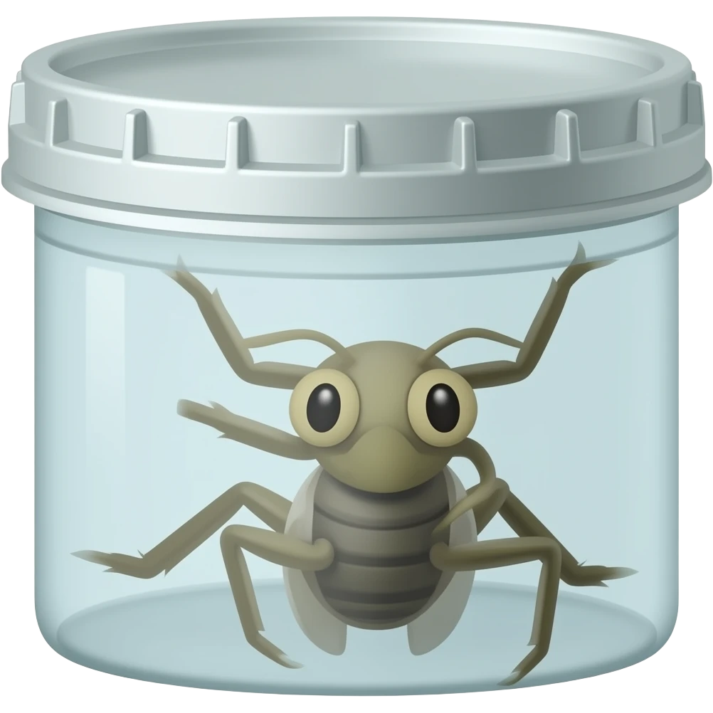 Pest control container emoji