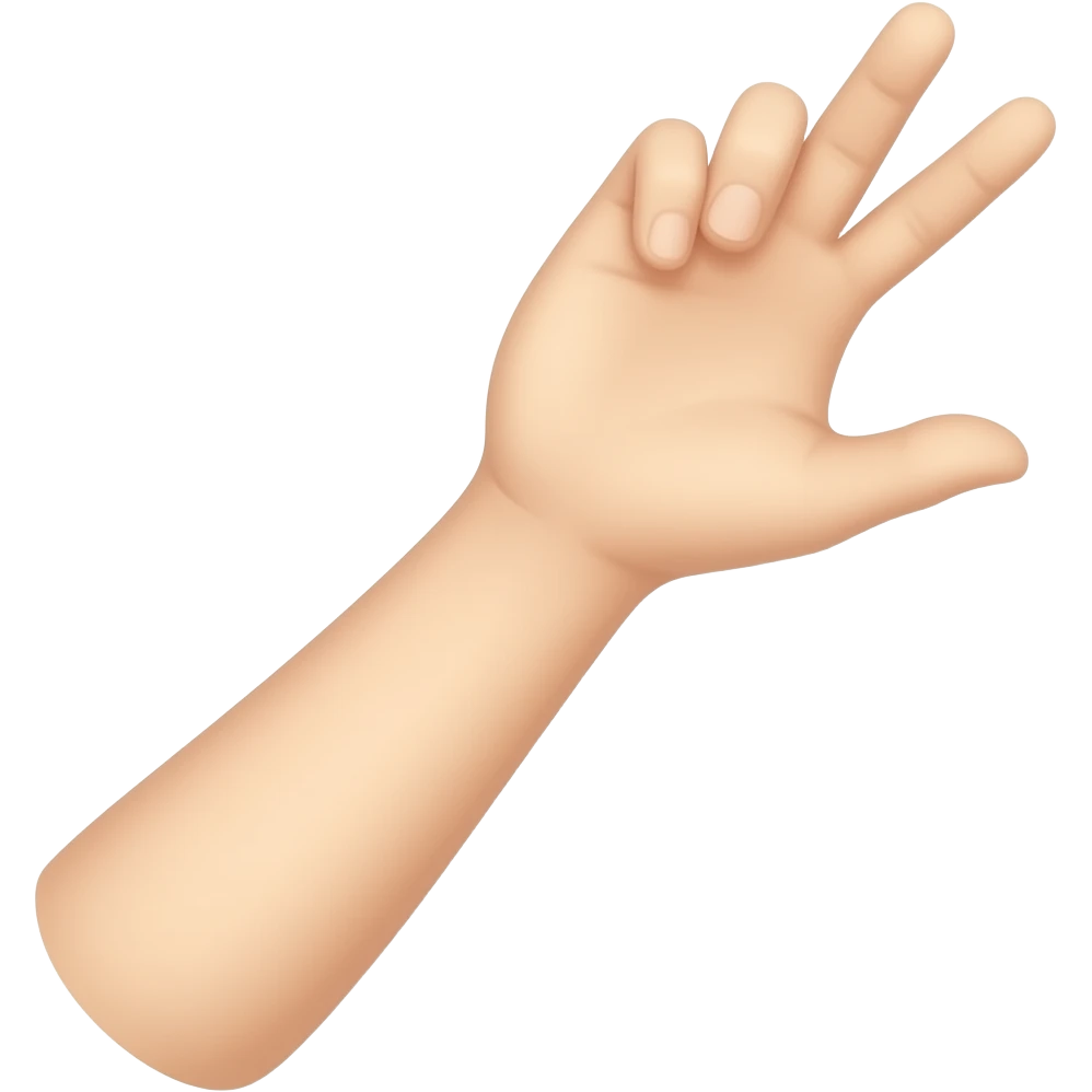imagen del miembro superior emoji