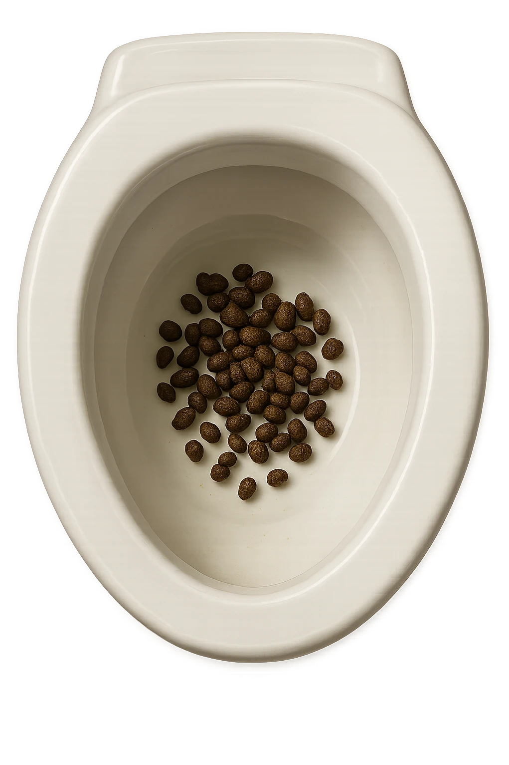 wc dentro cui cadono feci di animale a pallini, iperrealistico 4k emoji