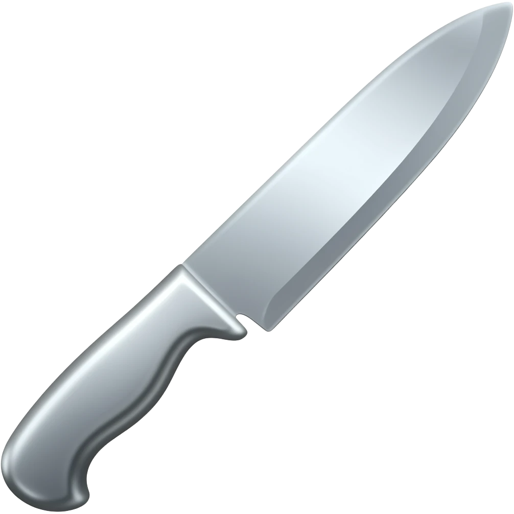 knife silver emoji