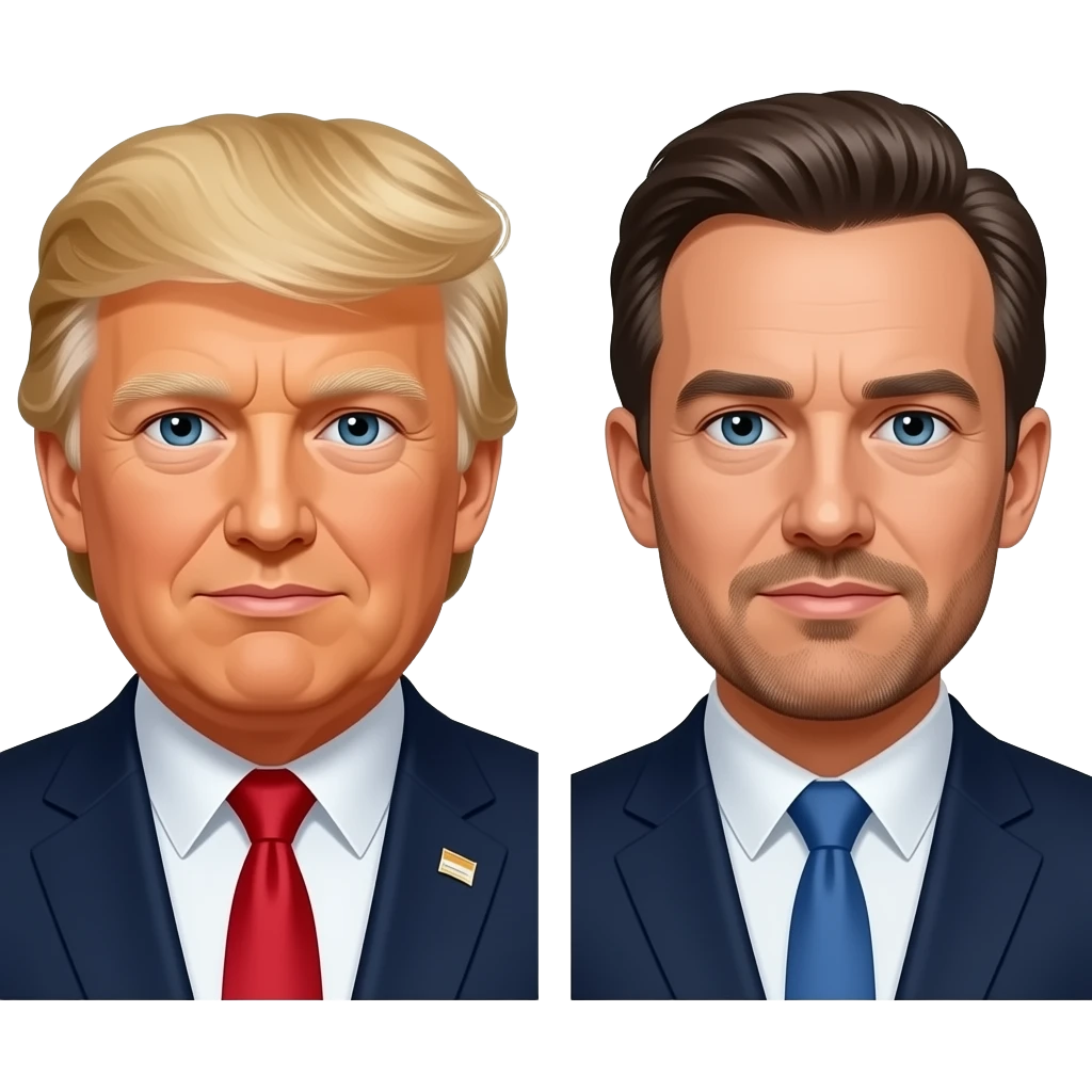 donald trump and epstein emoji