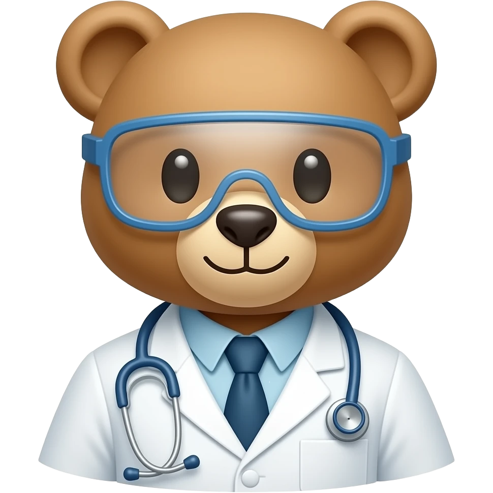 pharmacist teddy emoji