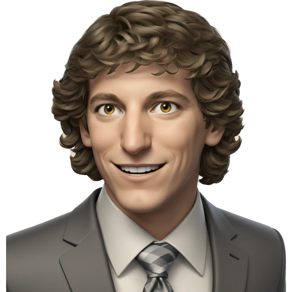 smiling boy in formal attire emoji