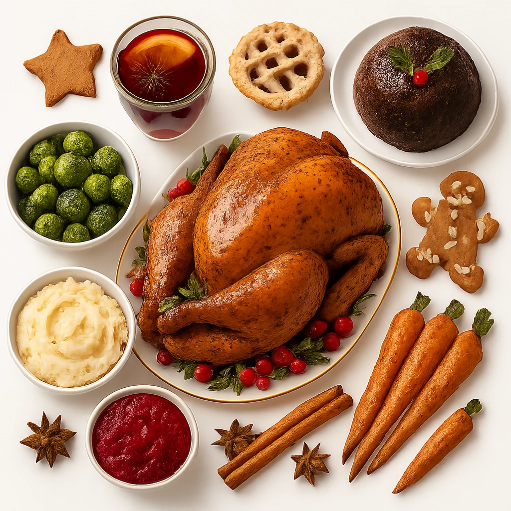 Christmas food, remove background emoji