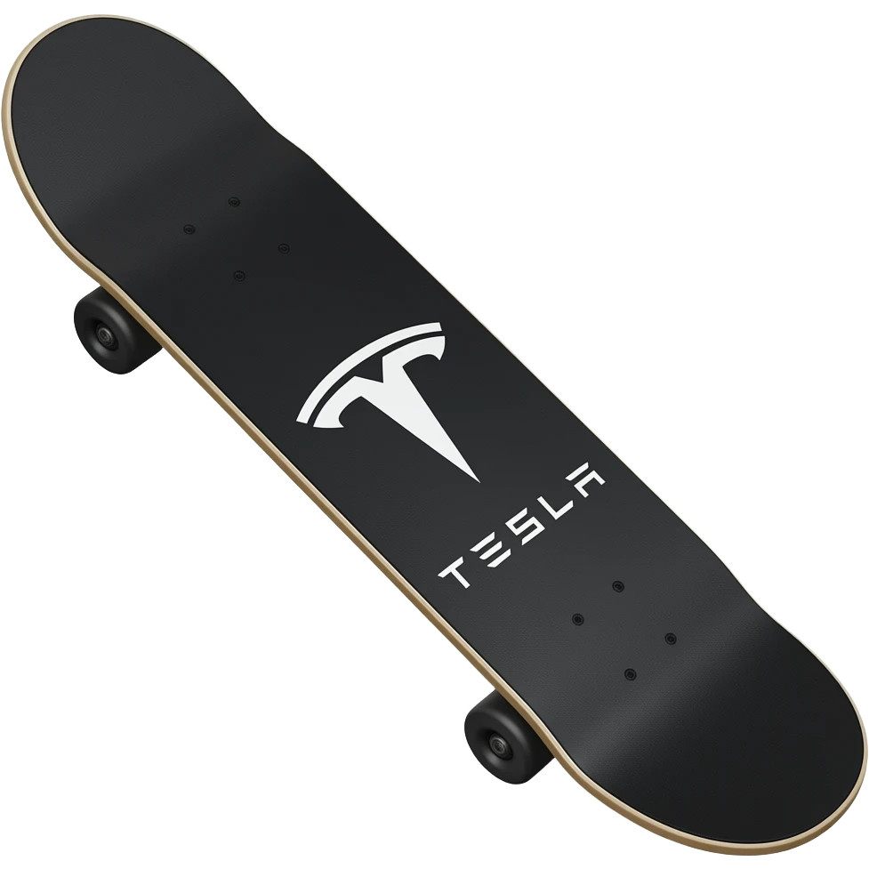 tesla skate board emoji