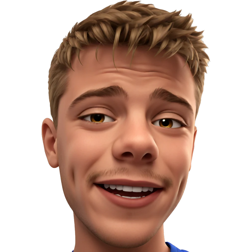 smiling boy portrait meme emoji