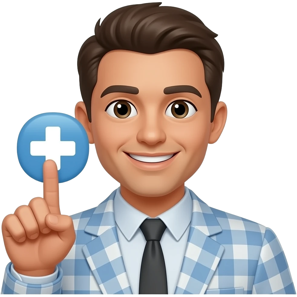 Quiero un emojie que este agregando a un seguidor nuevo emoji