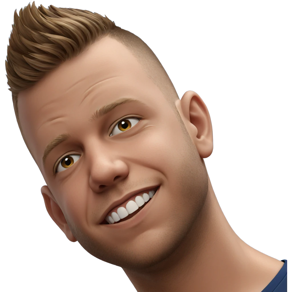 focused portrait of a boy emoji