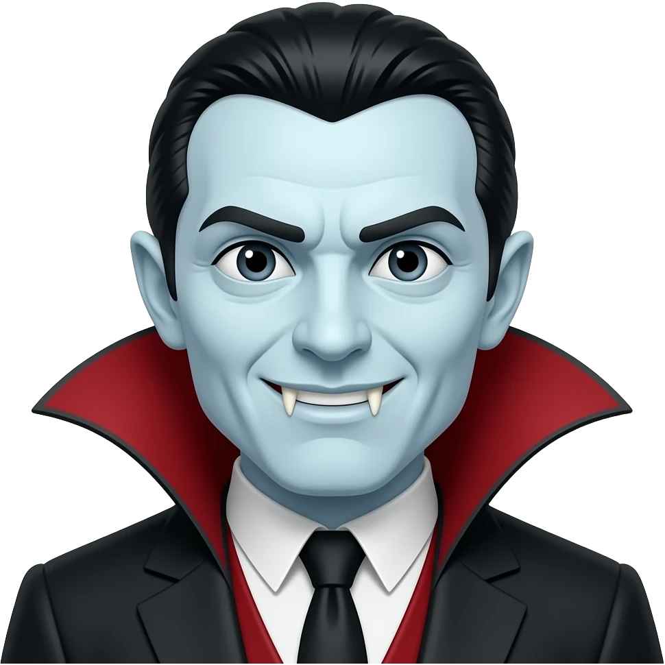Dracula with dracula with p emoji