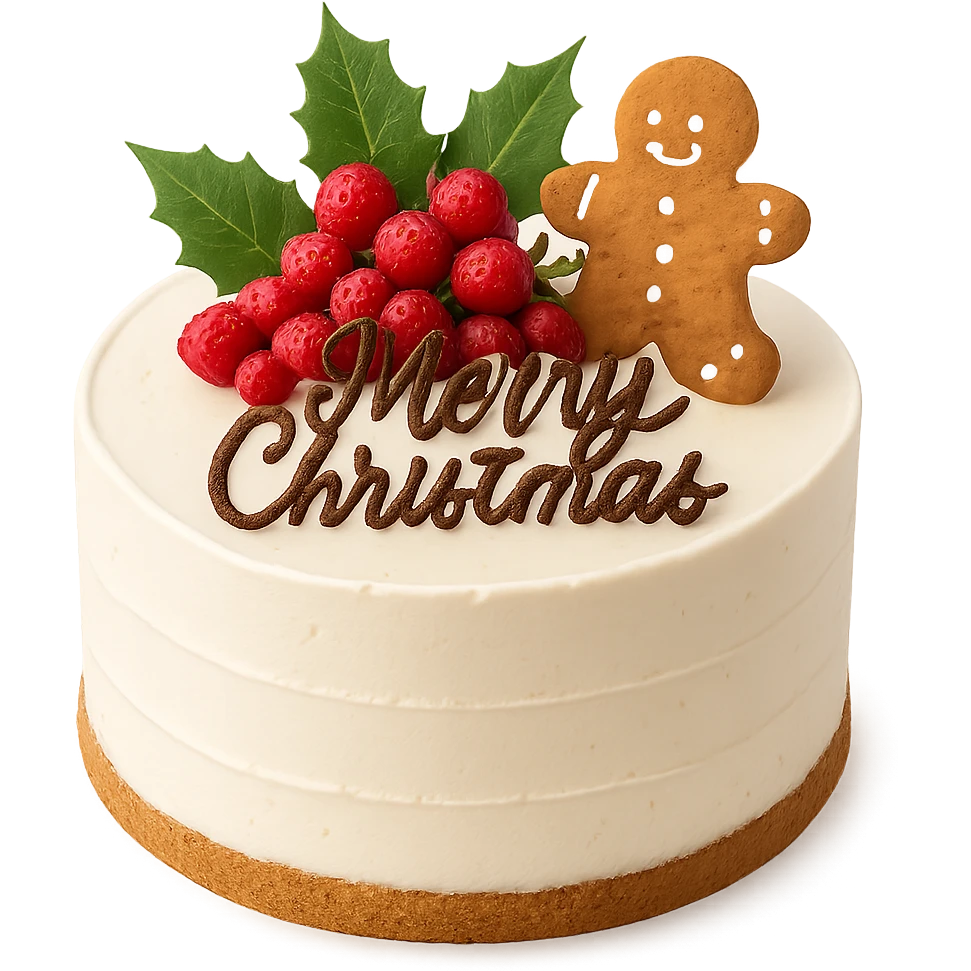 christmas cake , remove background emoji