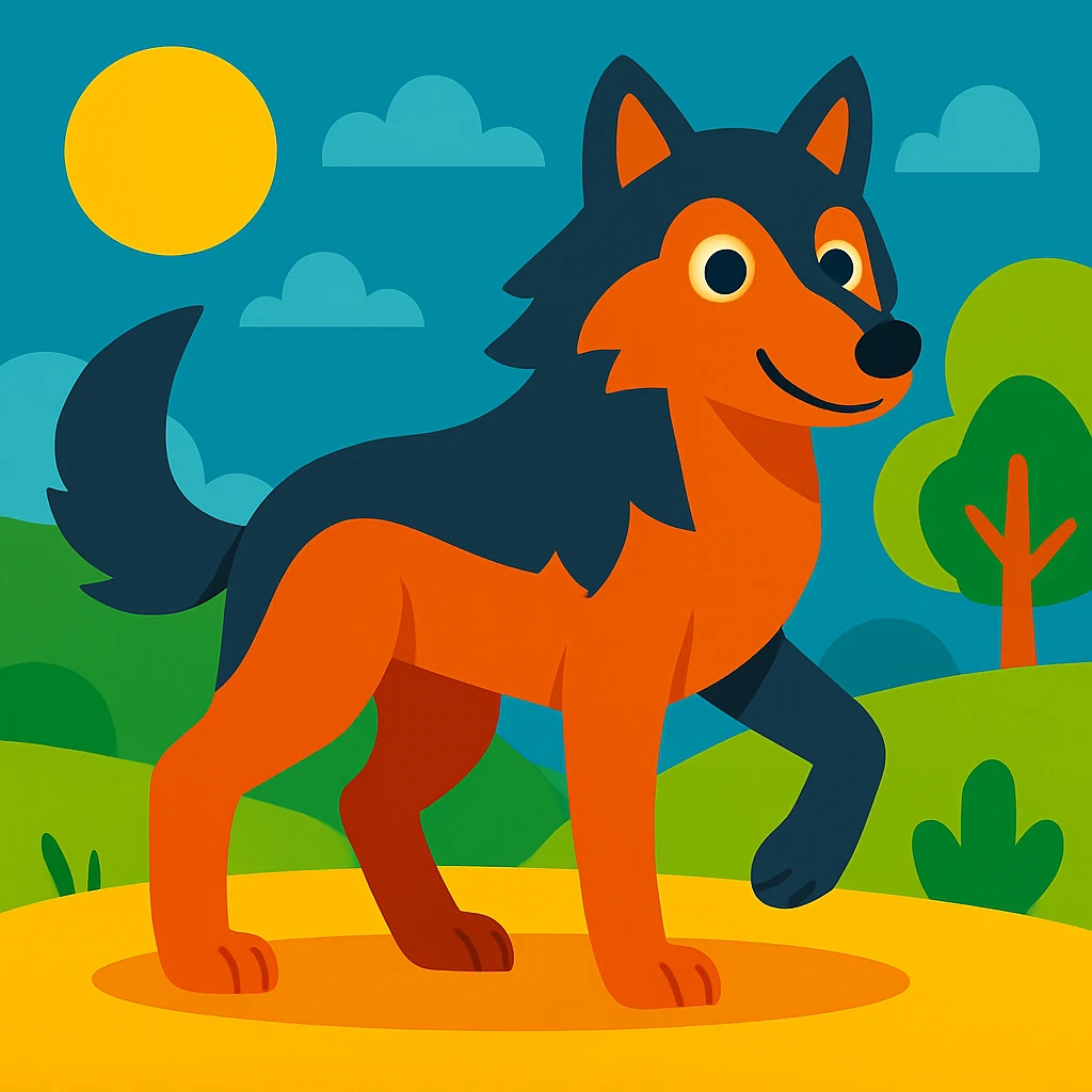 Wolf emoji