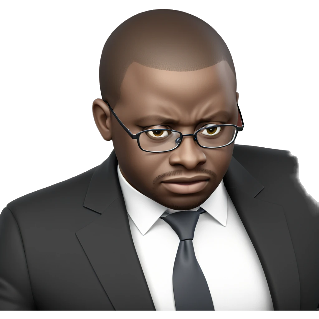 smartly dressed boy in glasses emoji