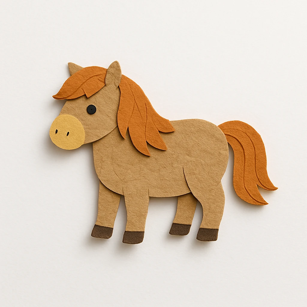 miniature shetland pony emoji