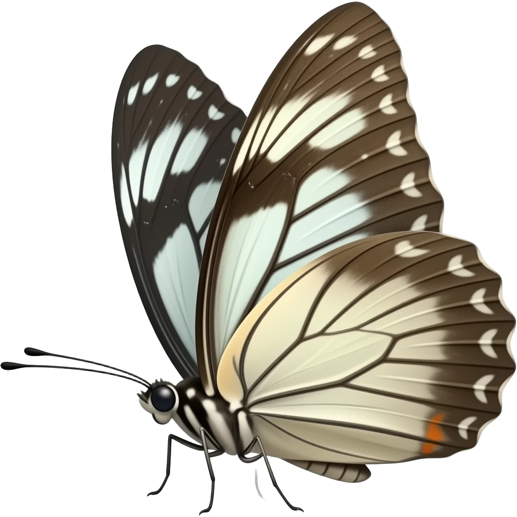 Create a vibrant, stylized sideways butterfly illustration that looks elegant and modern. The butterfly should be tilted horizontally, with clean lines, soft gradients, and a minimalistic aesthetic suitable for use as a social media name icon."


butterfly sideways emoji emoji