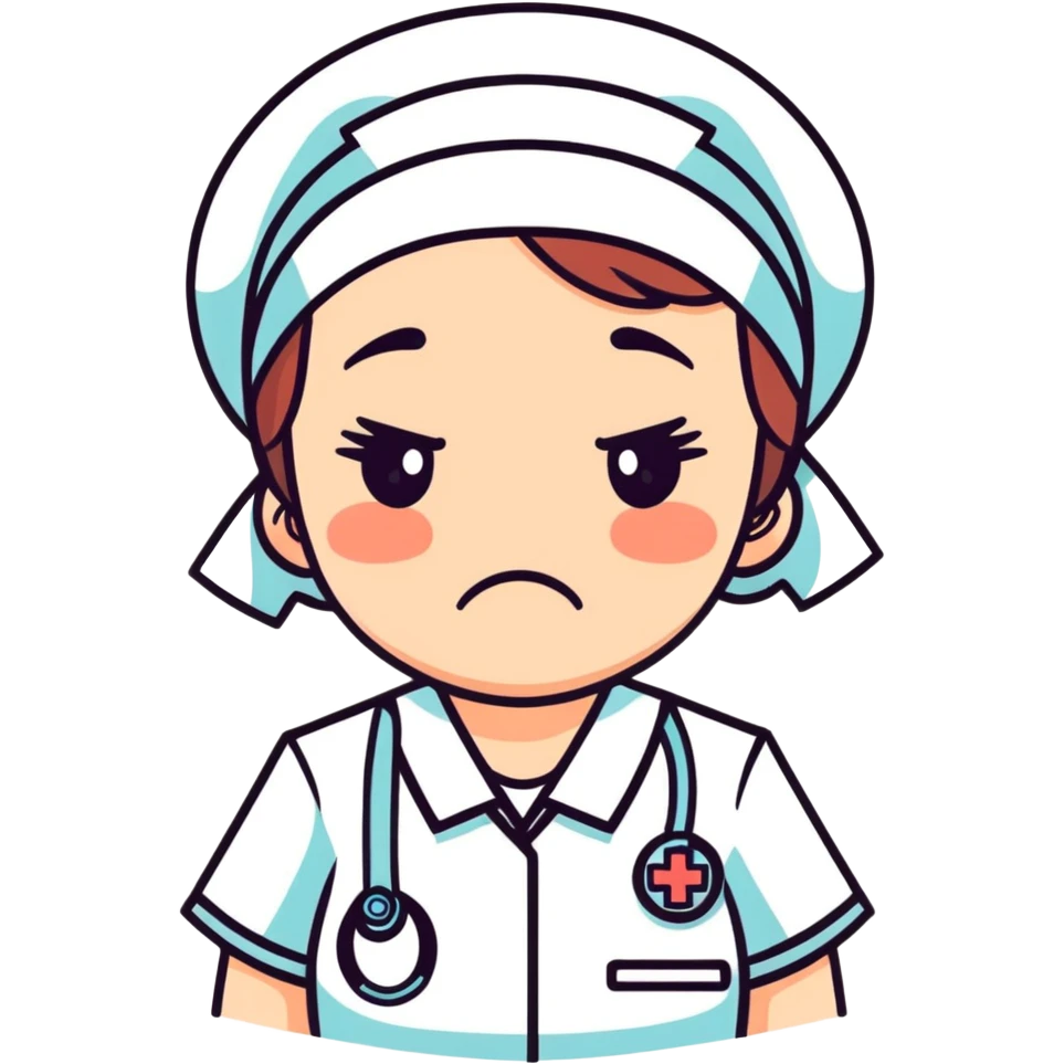 nurse crying  emoji