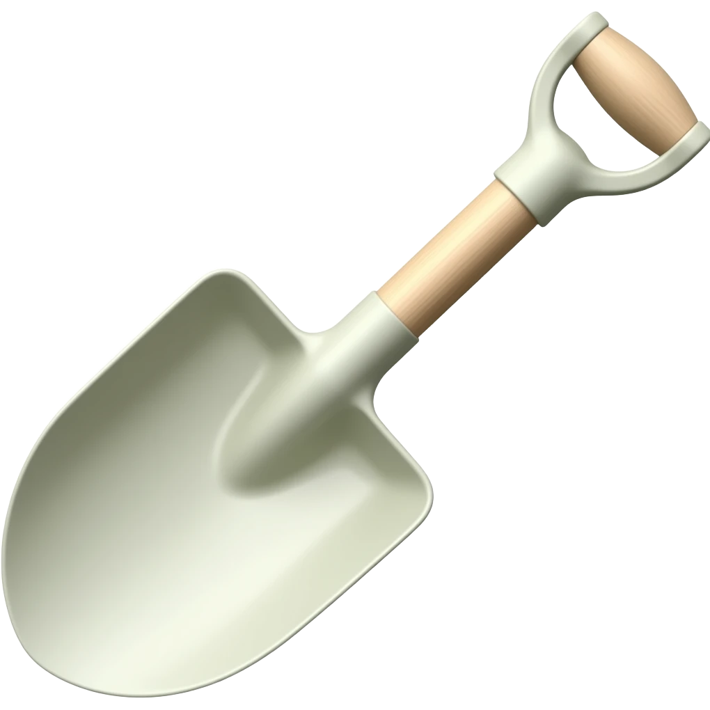 plastic pale and shovel emoji