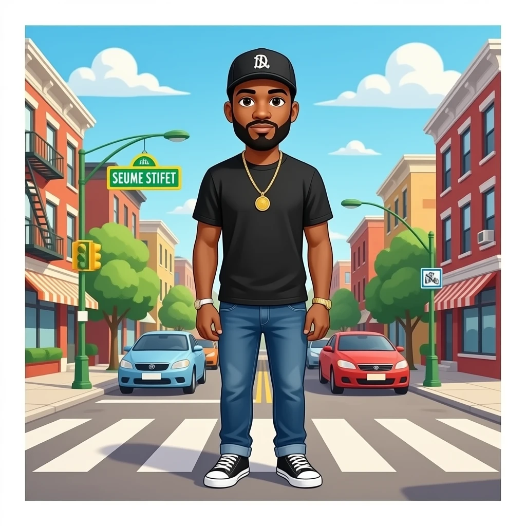 Thuglife sesame street emoji